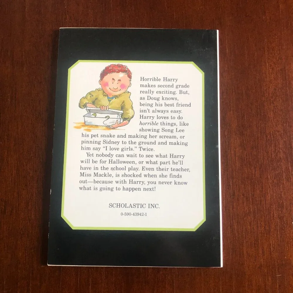 Horrible Harry in Room 2B- Suzy Kline - Picture 2 of 2